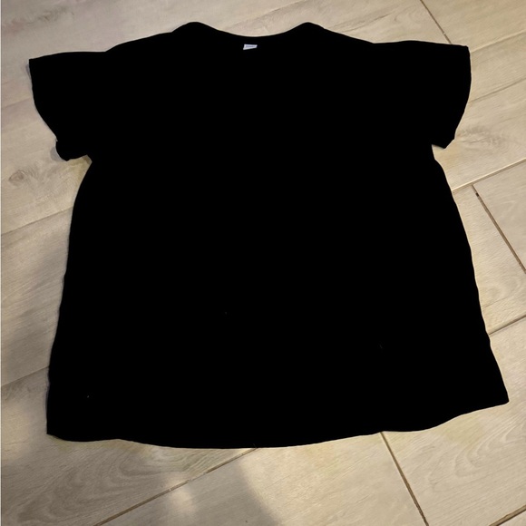 Old navy Black Womens Mesh Flowy Blouse - Picture 2 of 10